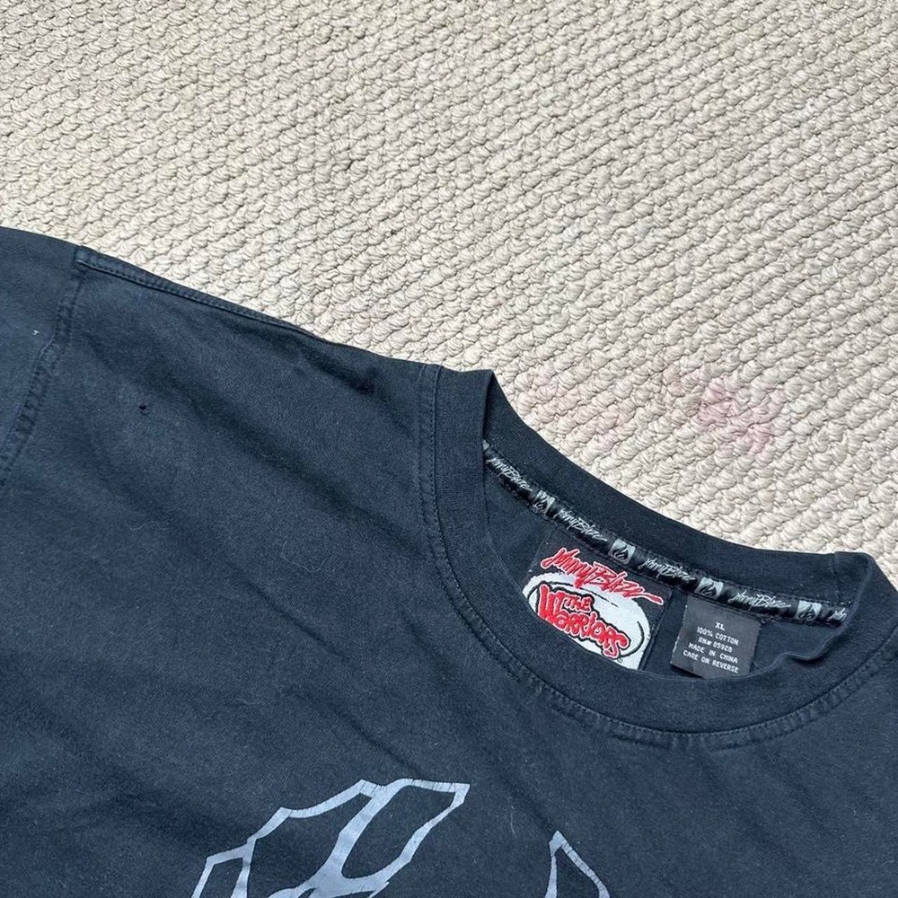 Y2K Vintage 2000s skater Grunge Johnny Blaze The Warriors Longsleeve T shirt - Picture 3 of 4